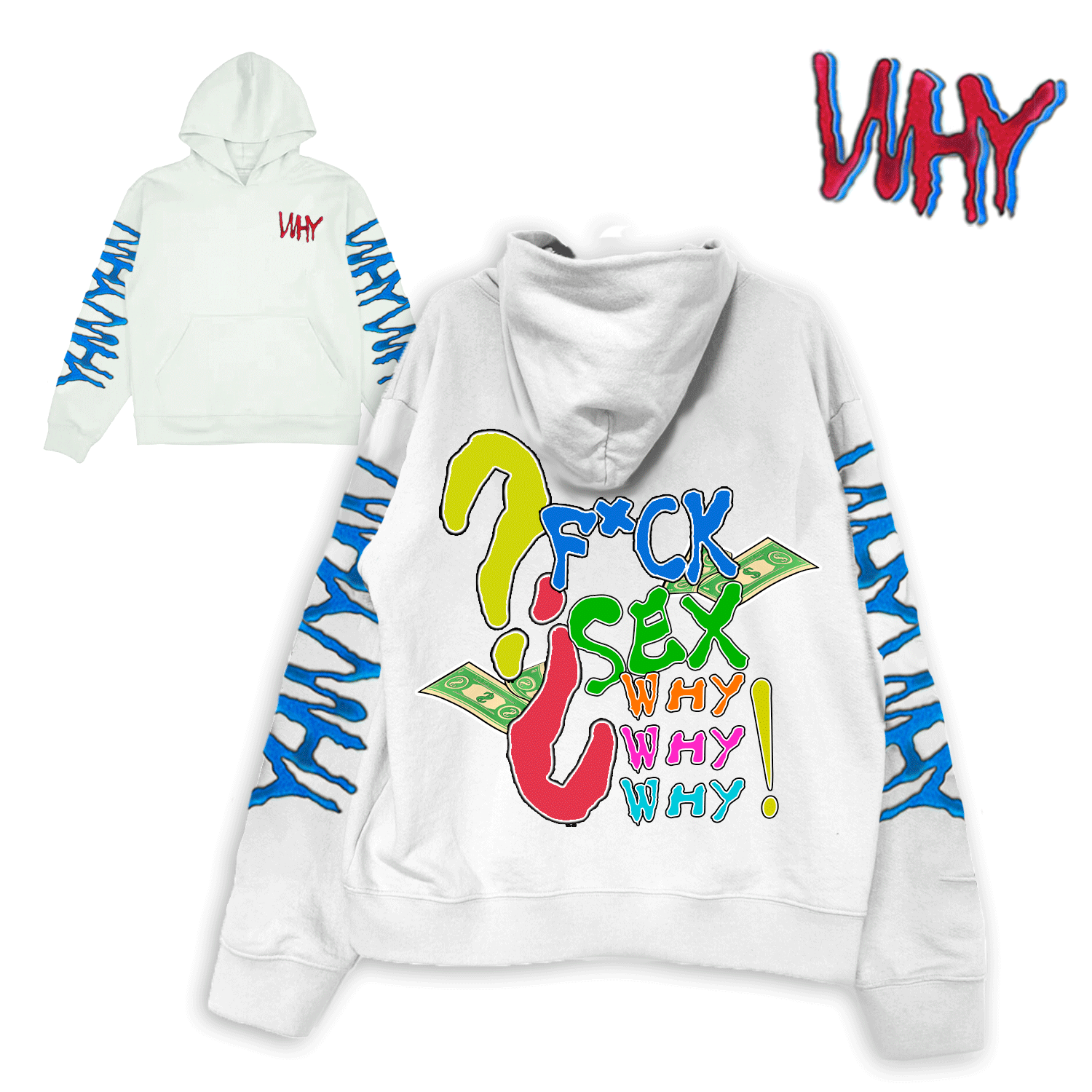 F*CK SEX HOODIE — CAPSULE — dos